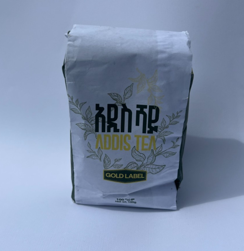 Addis Shay Gold Label Addis Tea Ethiopian Organic Blend Loose Tea 100g