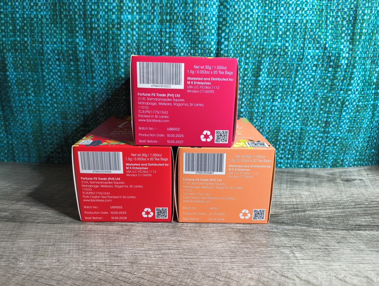 T-pick Tea Bags 60 Bags Total NEW 3-pack
