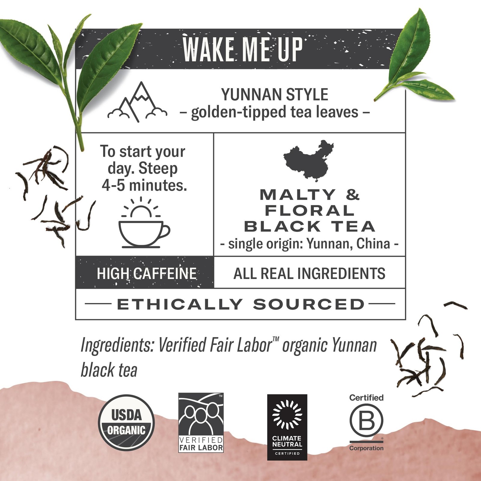 Numi Organic Chinese Breakfast Tea, 100 Tea Bags, Full Bodied Y Grocery