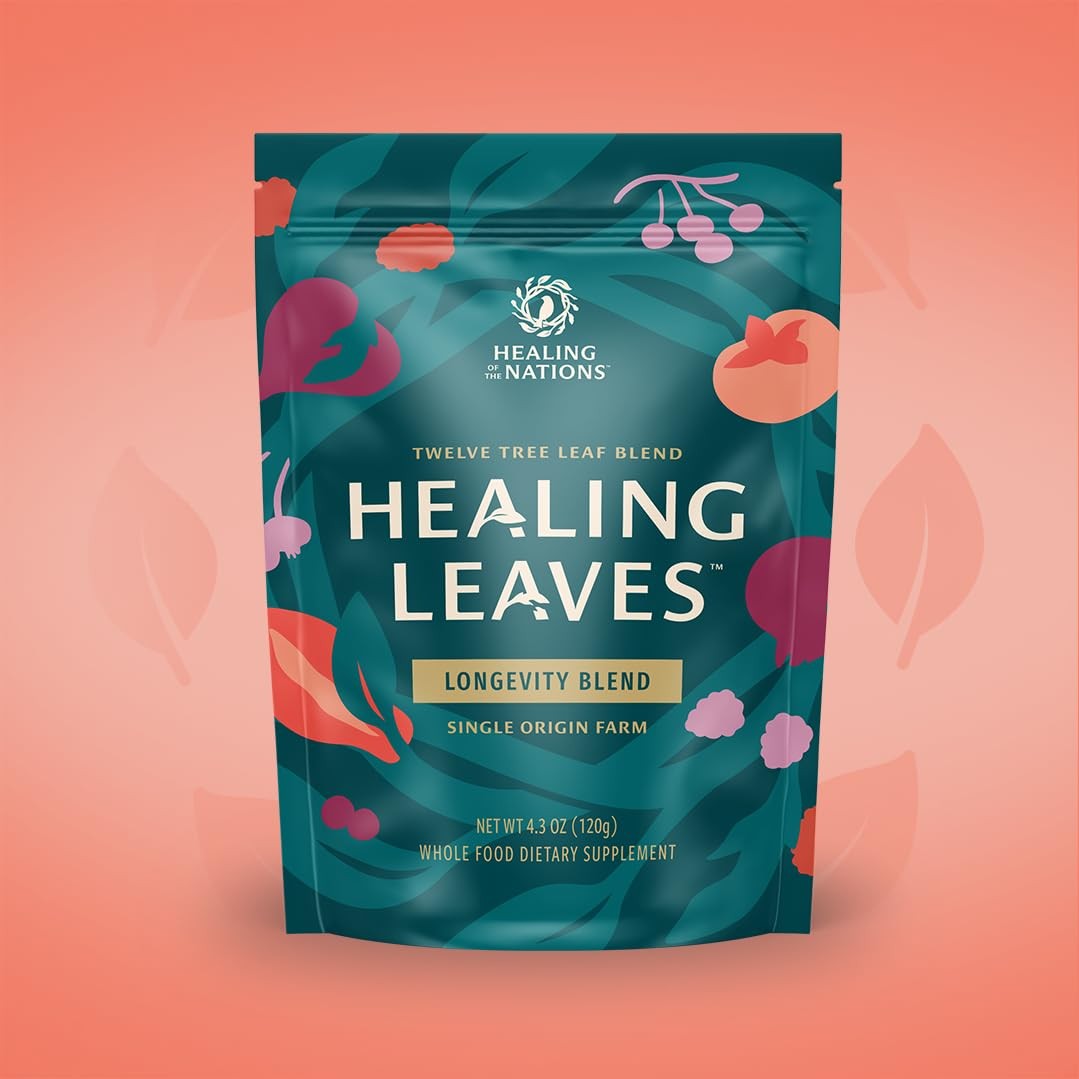 Healing Leaves, Longevity Blend Loose-Leaf Tea- 30 Servings