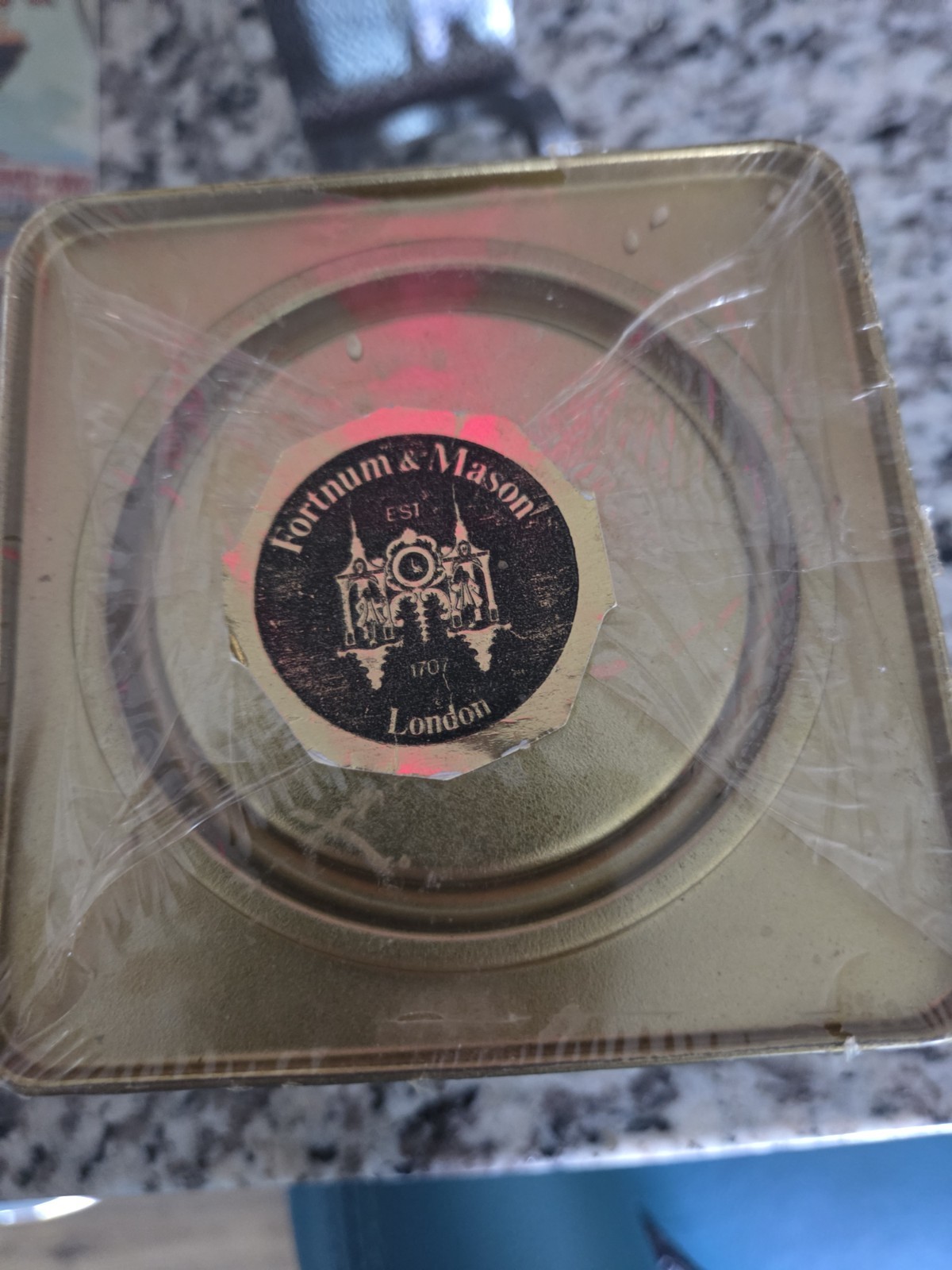 Fortnum & Mason Lapsang Souchong Leaf Tea In Vintage Sealed Tin Unopened Rare