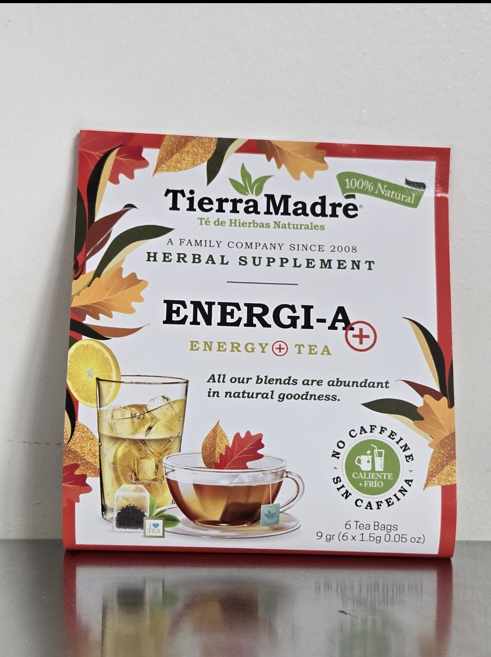 TEA HERBAL TEA Tierra Madre Herbs/ 18 bags