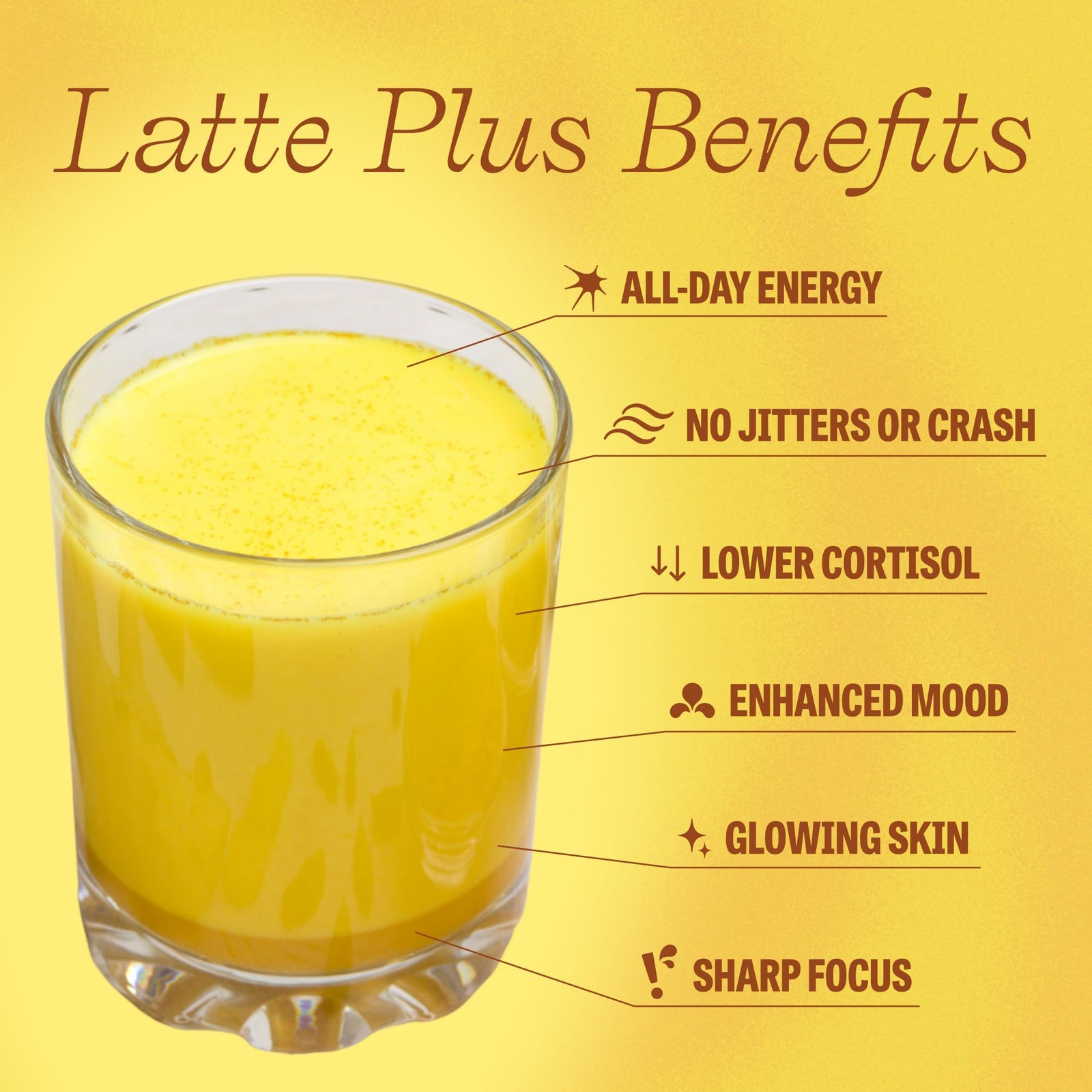Clevr Turmeric Powder, Golden Milk Instant Latte Mix, Superfood Powder with L…