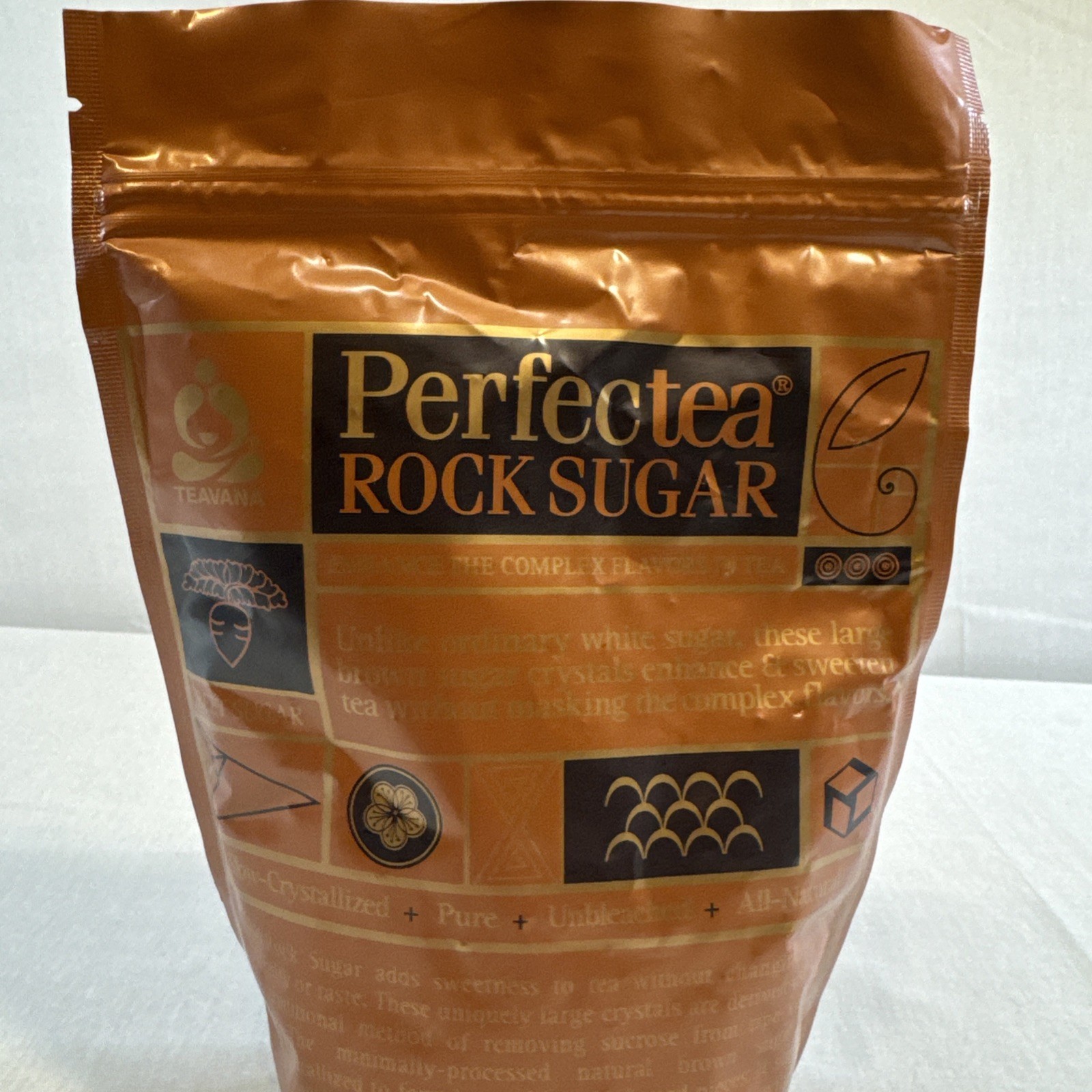 VINTAGE Teavana Perfectea Rock Sugar – 1 lb/453 g – Sealed Bags, Discontinued