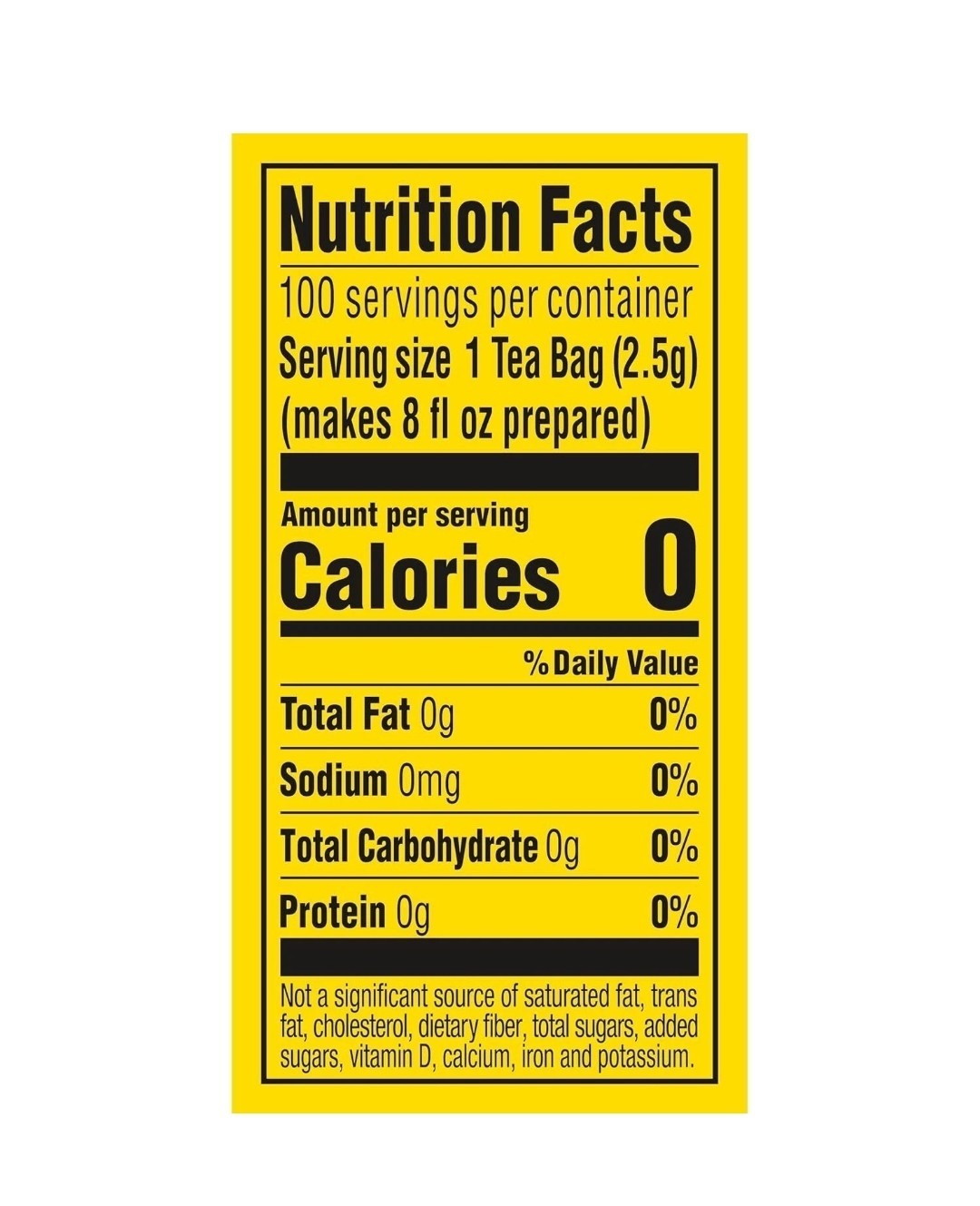 Lipton Black Tea Bags, Iced or Hot Tea, Can Help Support a Healthy Heart 100Pack