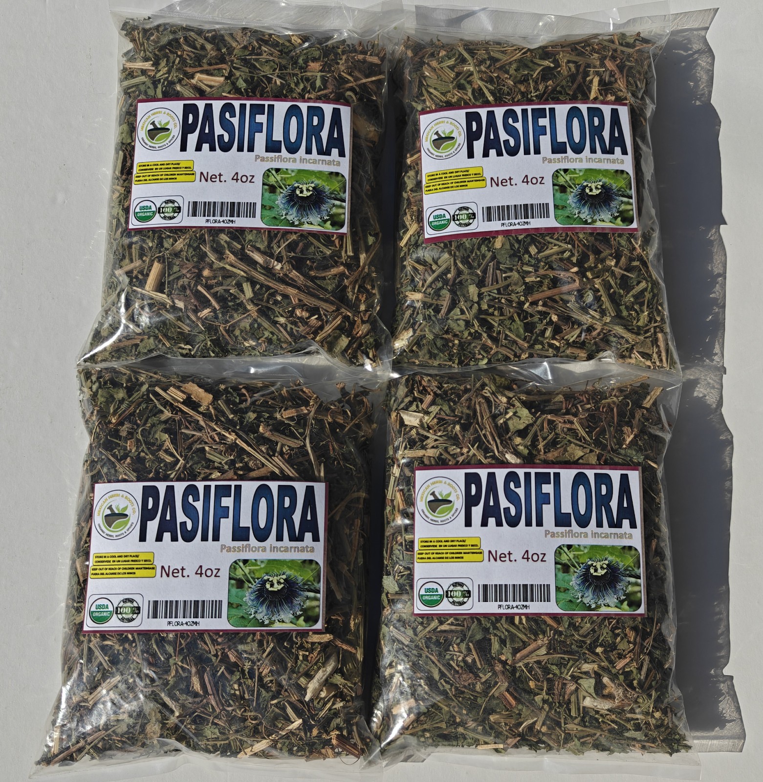 4oz Passion Flower Passiflora Incarnate, passionflower, passion flower herbal Te