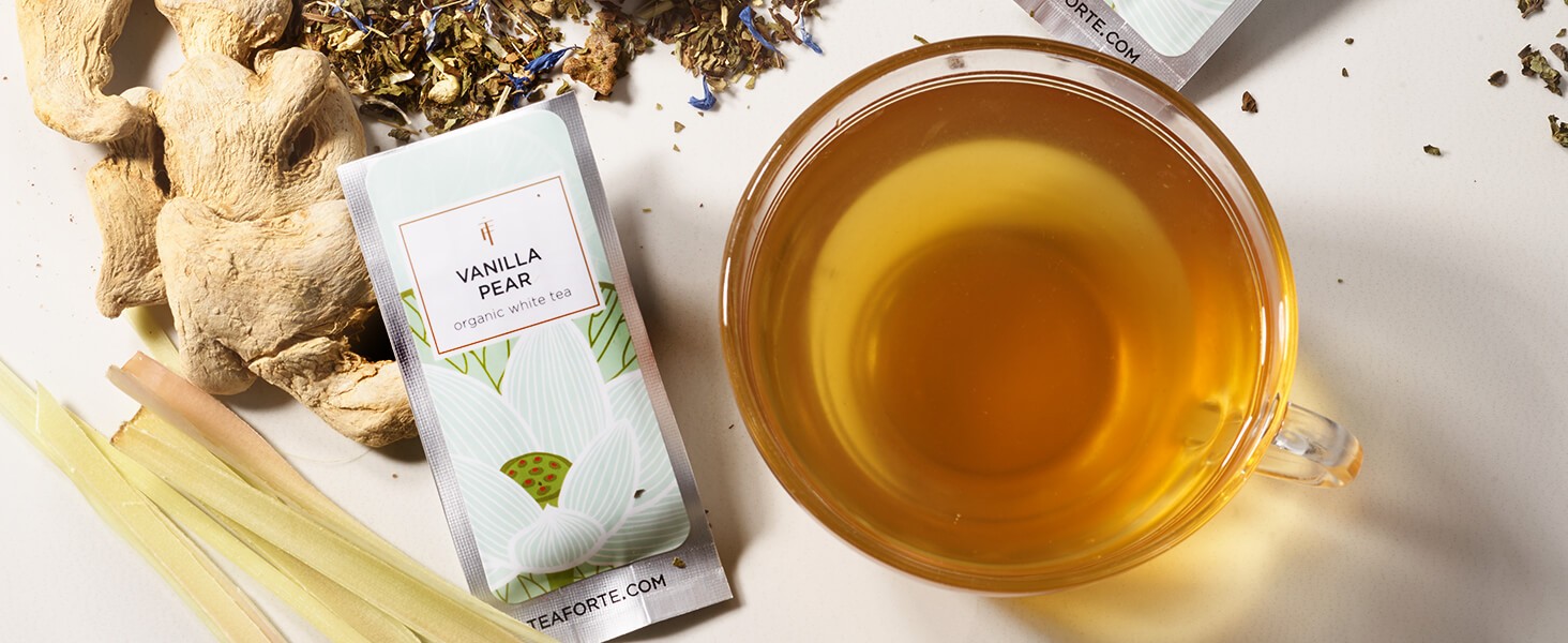 Single Steeps Loose Leaf Tea Sampler, Assorted Variety Tea Box, 15 Single Serve