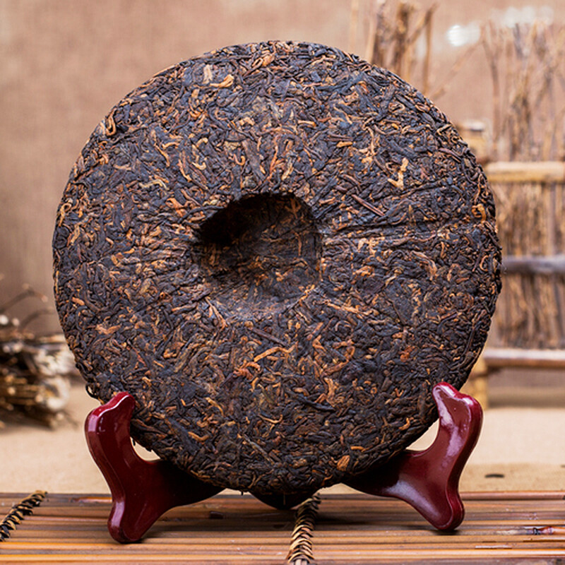 Mengku Rongshi Lincang 2014 Shu Puer Mu Ye Chun 3yr Aged 400g Pu’er Ripe Pu-erh