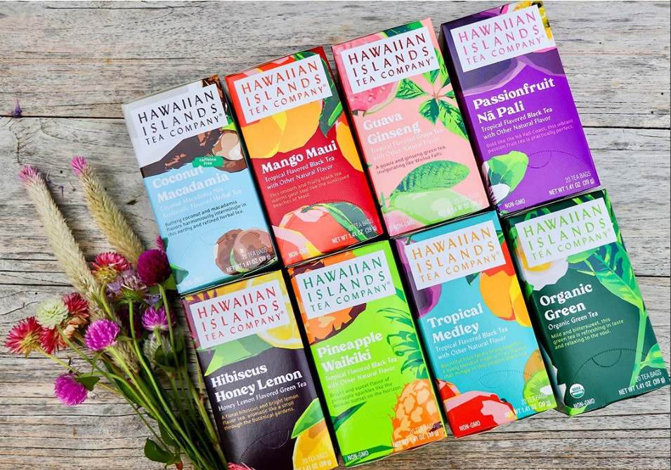 Hawaiian Islands Tropical Tea – 20 Teabags – All Natural – Made in Hawaii