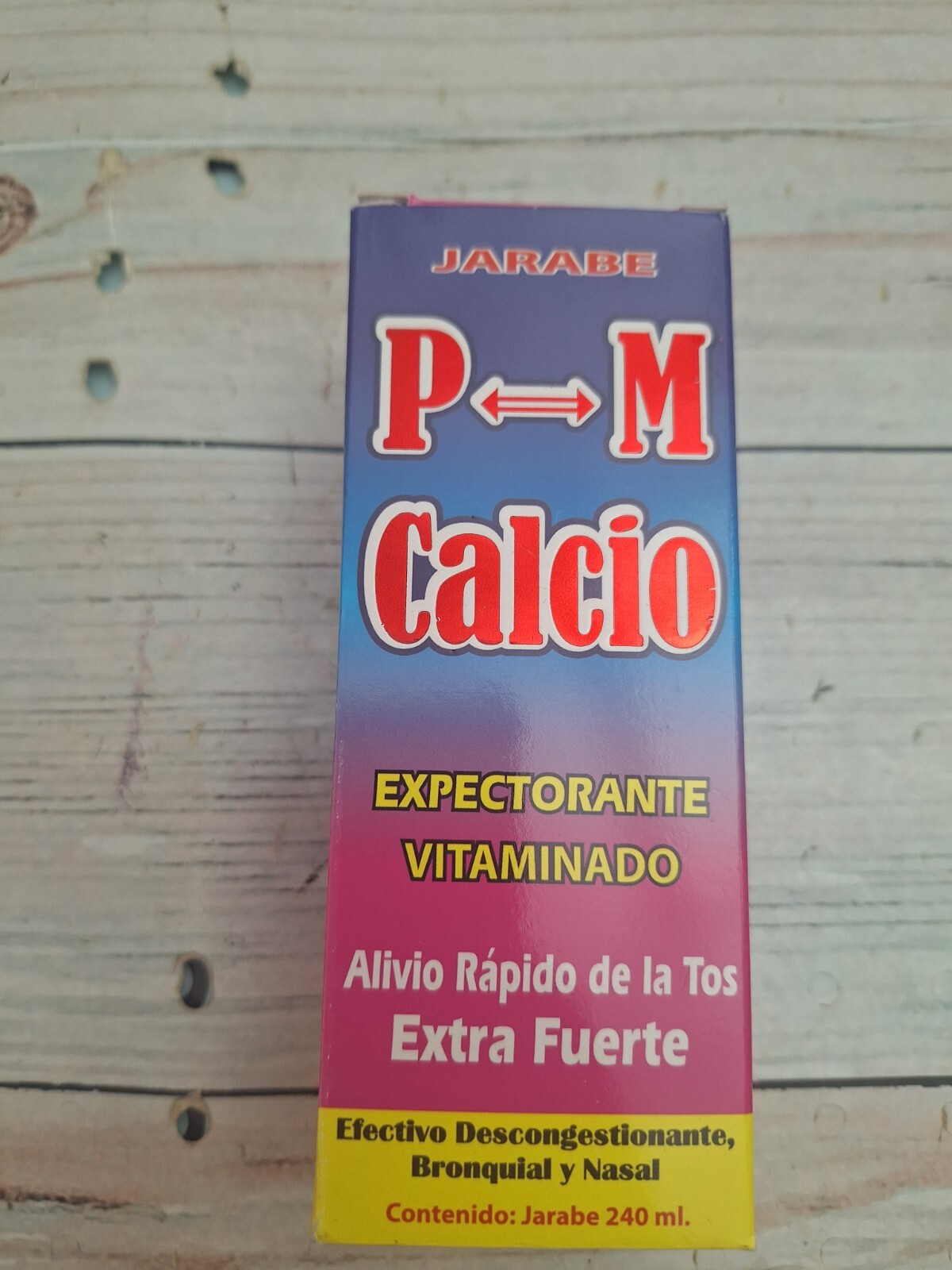Jarabe P-M Calcio – Pulmo Calcio 240ml 12oz