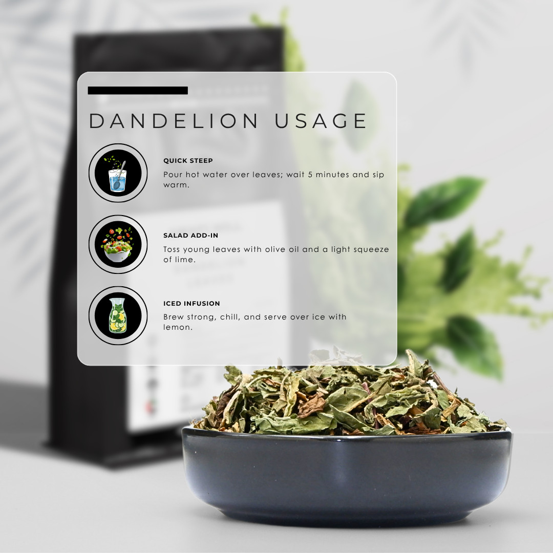 AWAFI MILL Dandelion Leaves Tea – 250 g | 9 Oz