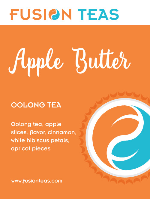 Apple Butter Oolong Tea – Loose Leaf Blend – Fusion Teas