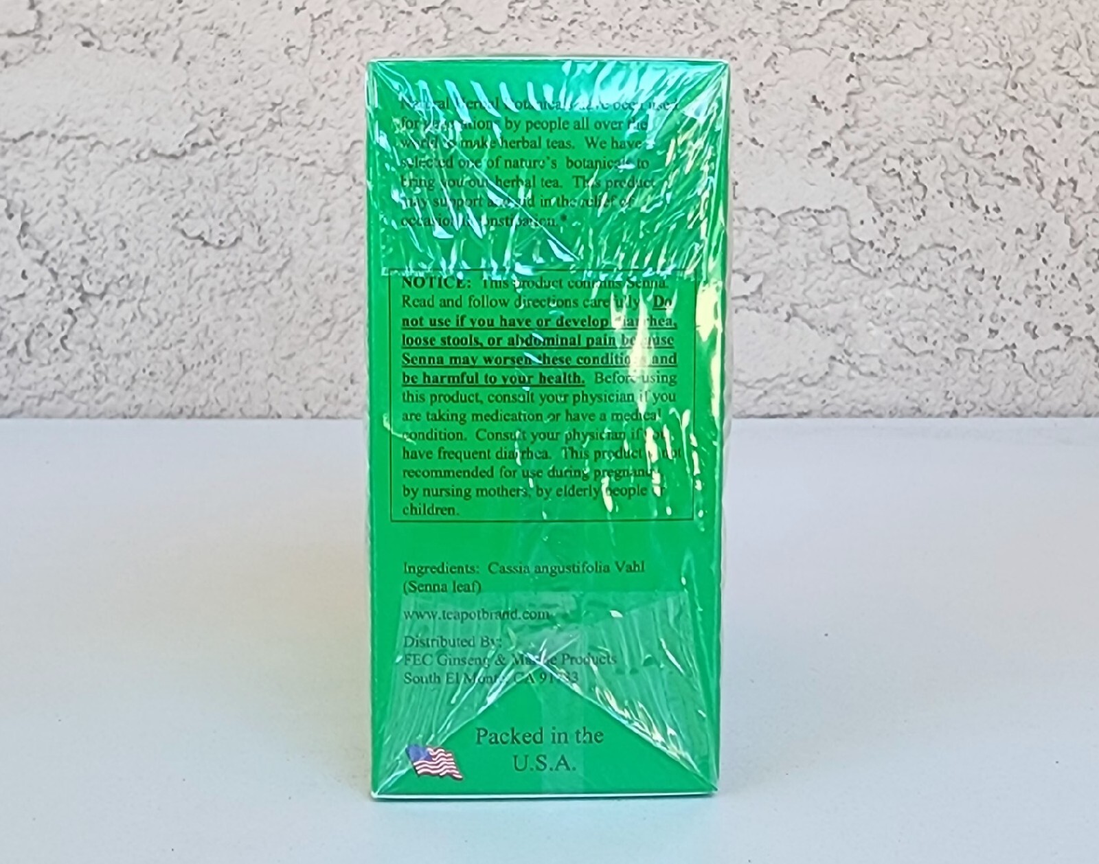 144 TEA BAGS CHINA SLIM TEA EXTRA STRENGTH 100 % NATURAL HERB 3.17 oz
