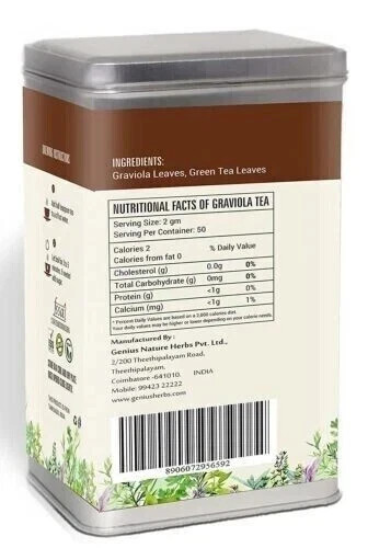 Way4organic Soursop Leaf Tea 100G