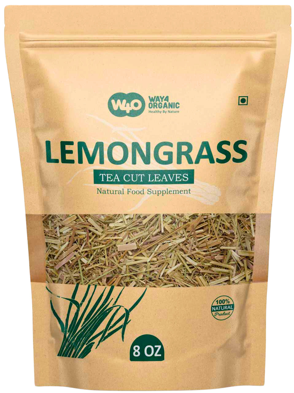 Lemongrass Loose Leaf Herbal Tea Caffeine-Free Culinary & Wellness 224g(2 pack)
