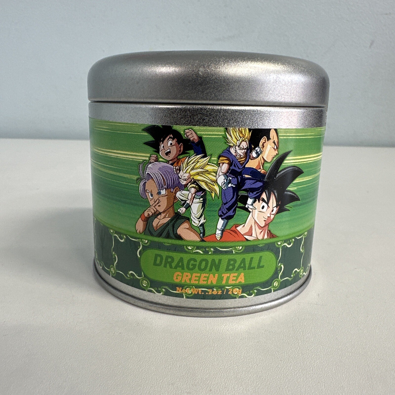 Dragon Ball Manga Green Tea .7oz Best before January 2025 Green Tea 10-Satchet T