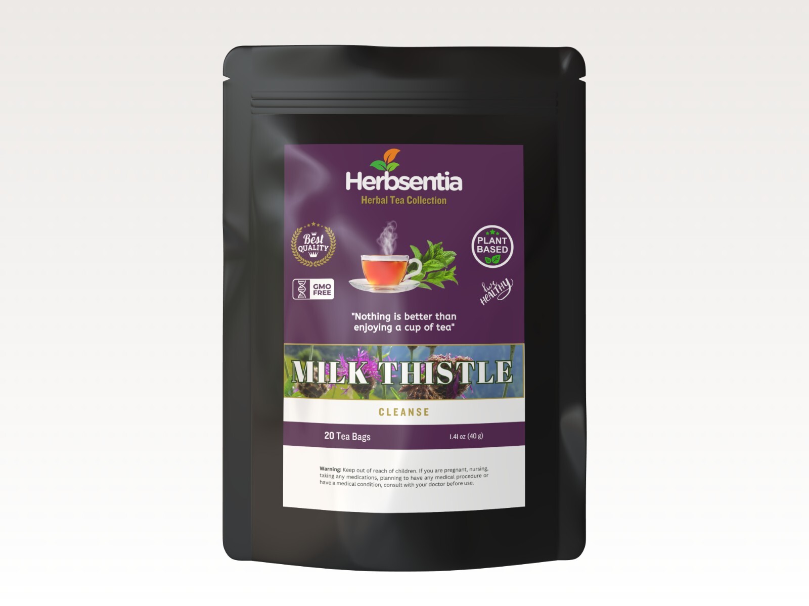 Milk Thistle Tea – Cleanse Support