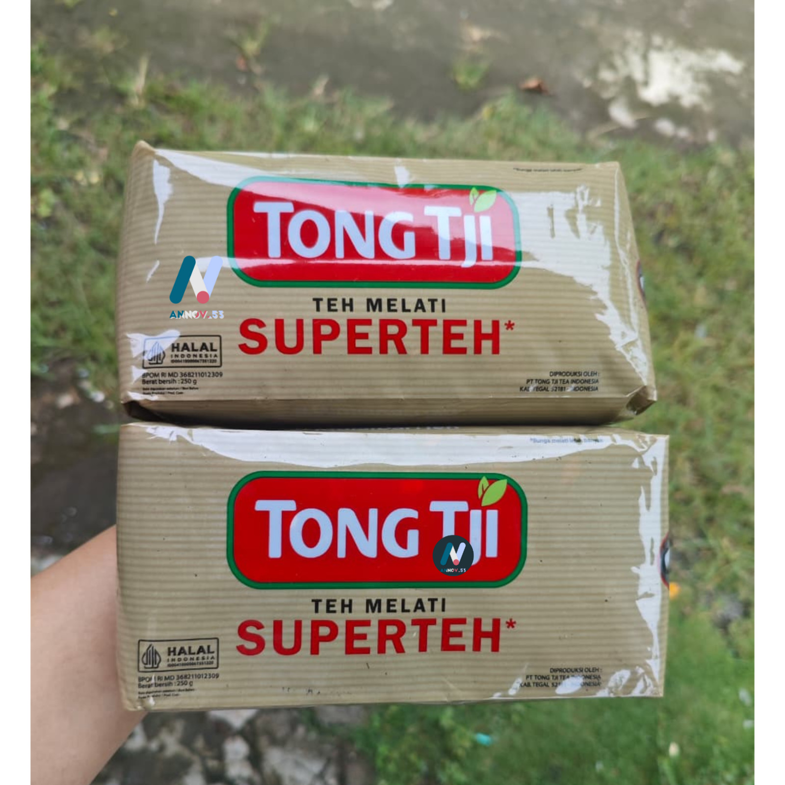 TONG TJI Original Premium Jasmine Tea Indonesian Fragrance Legendary 2X 250g
