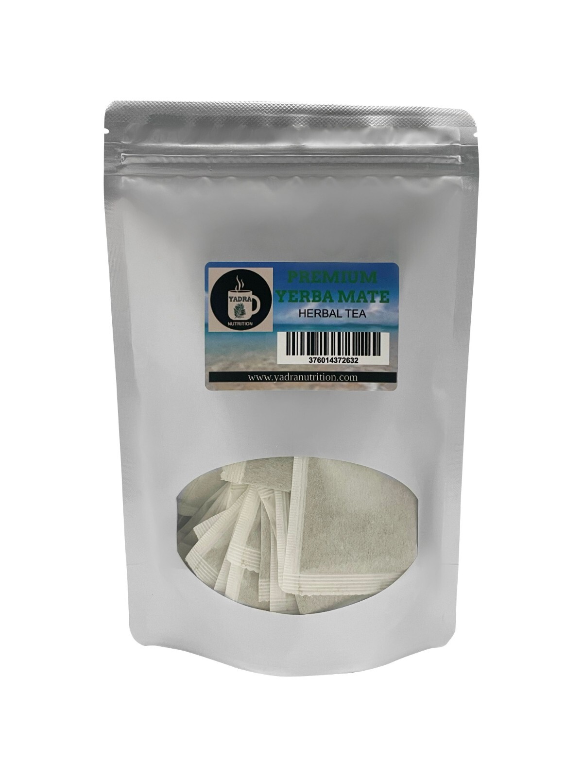 Premium Yerba Mate 30 Herbal Tea Bags 100 % Natural