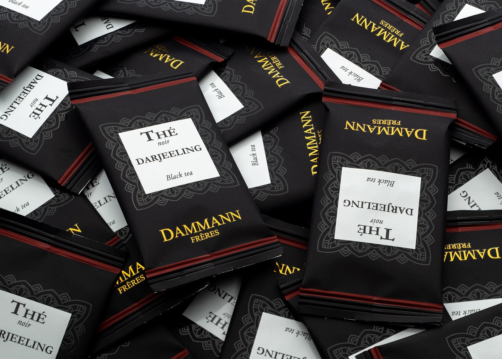 Dammann Freres Satchets, Darjeeling Tea Bags, Premium French Gourmet Black Te…