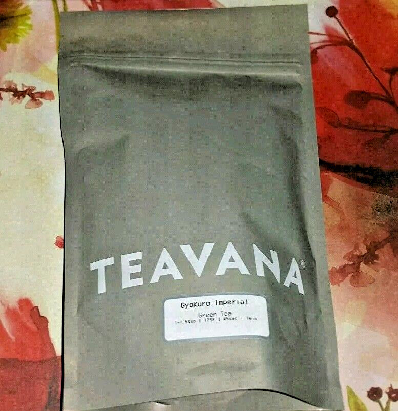🎅🎄🎅 NEW!! FRESH! SEALED 2 OZ TEAVANA GYOKURO IMPERIAL GREEN TEA BAG HTF!😊☕