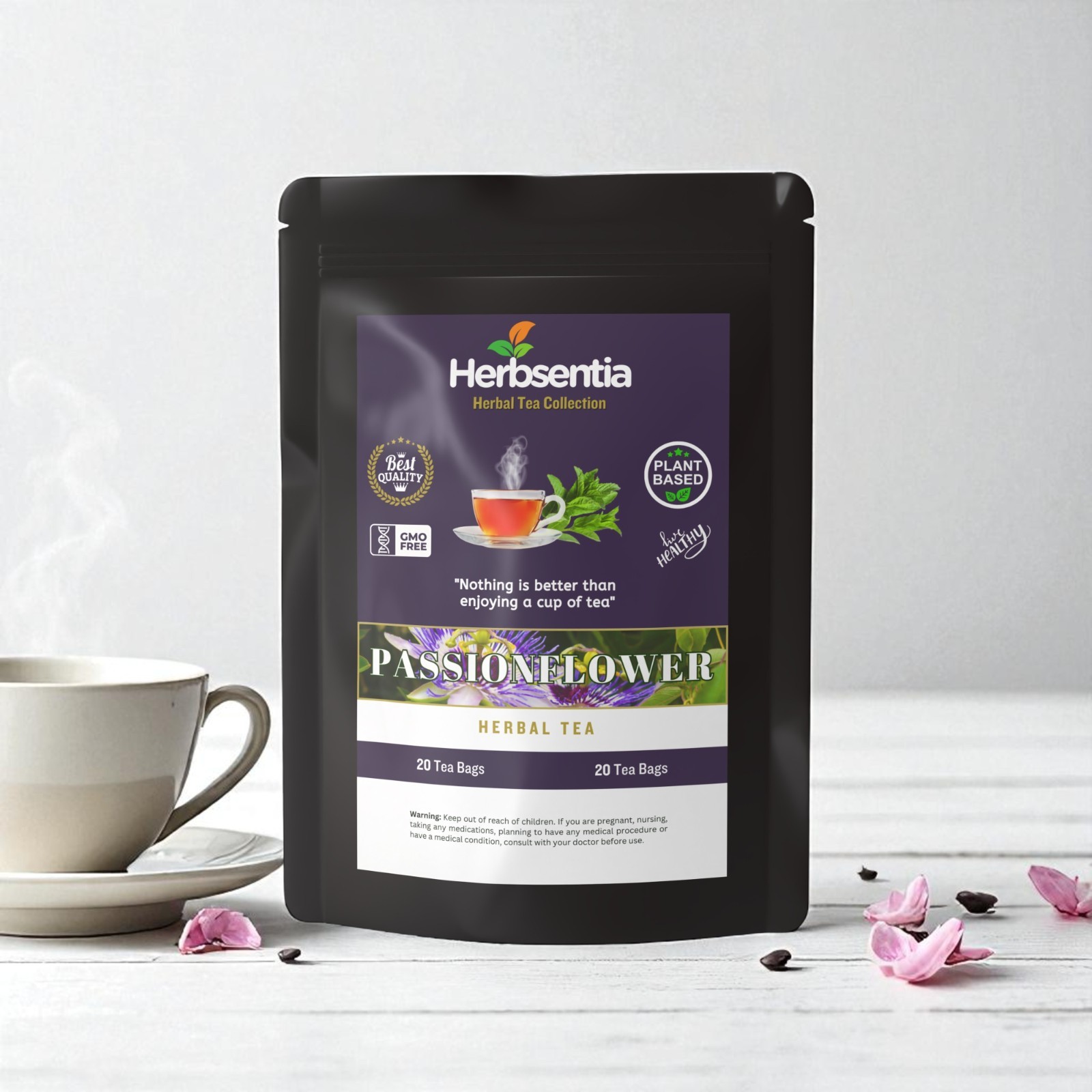 Passionflower Tea – Relaxation Support