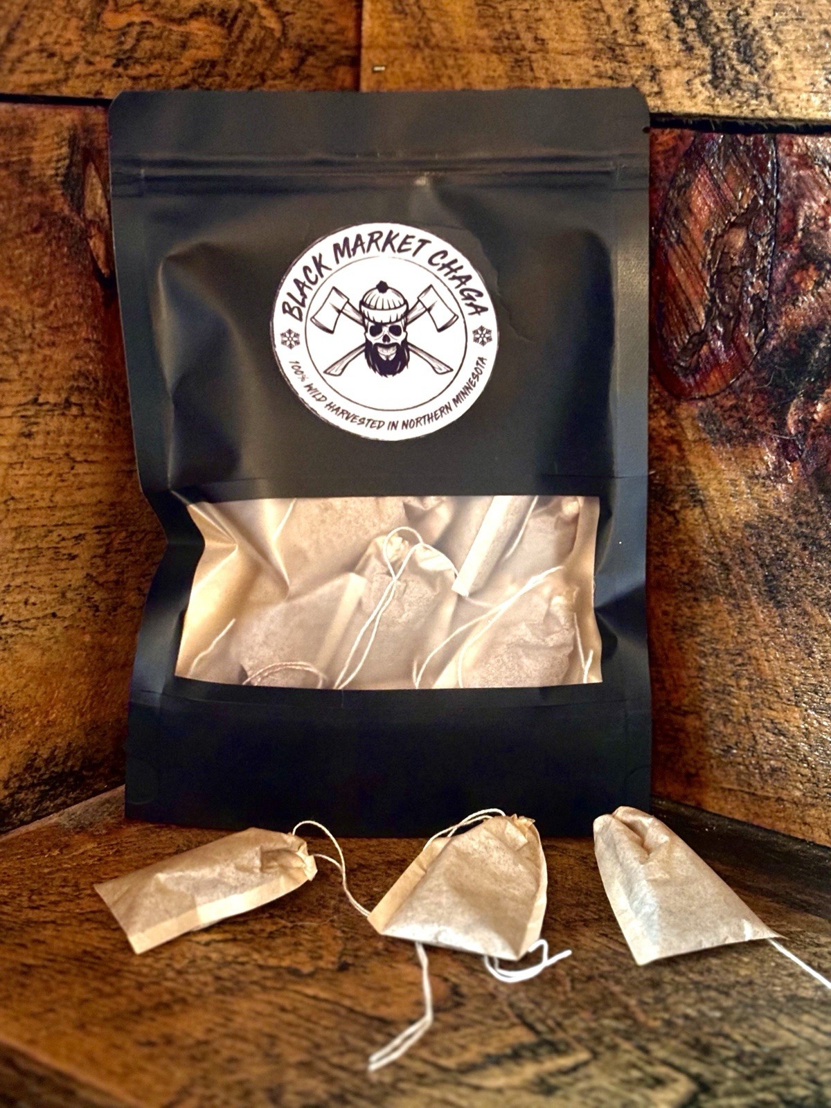 Black Market Chaga Mushroom Tea Bags