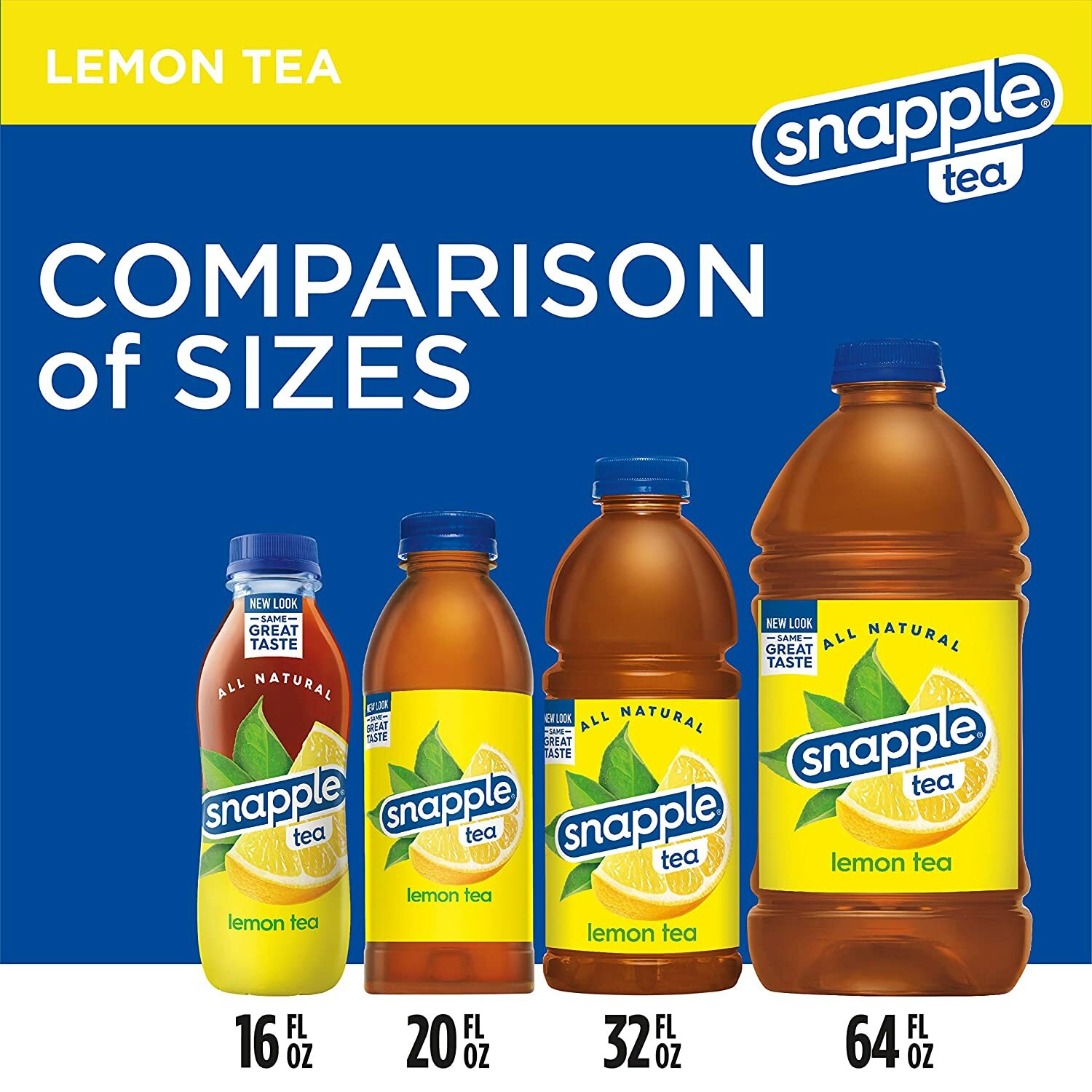 Snapple Lemon Tea 16 oz Bottles (Pack Of 6)
