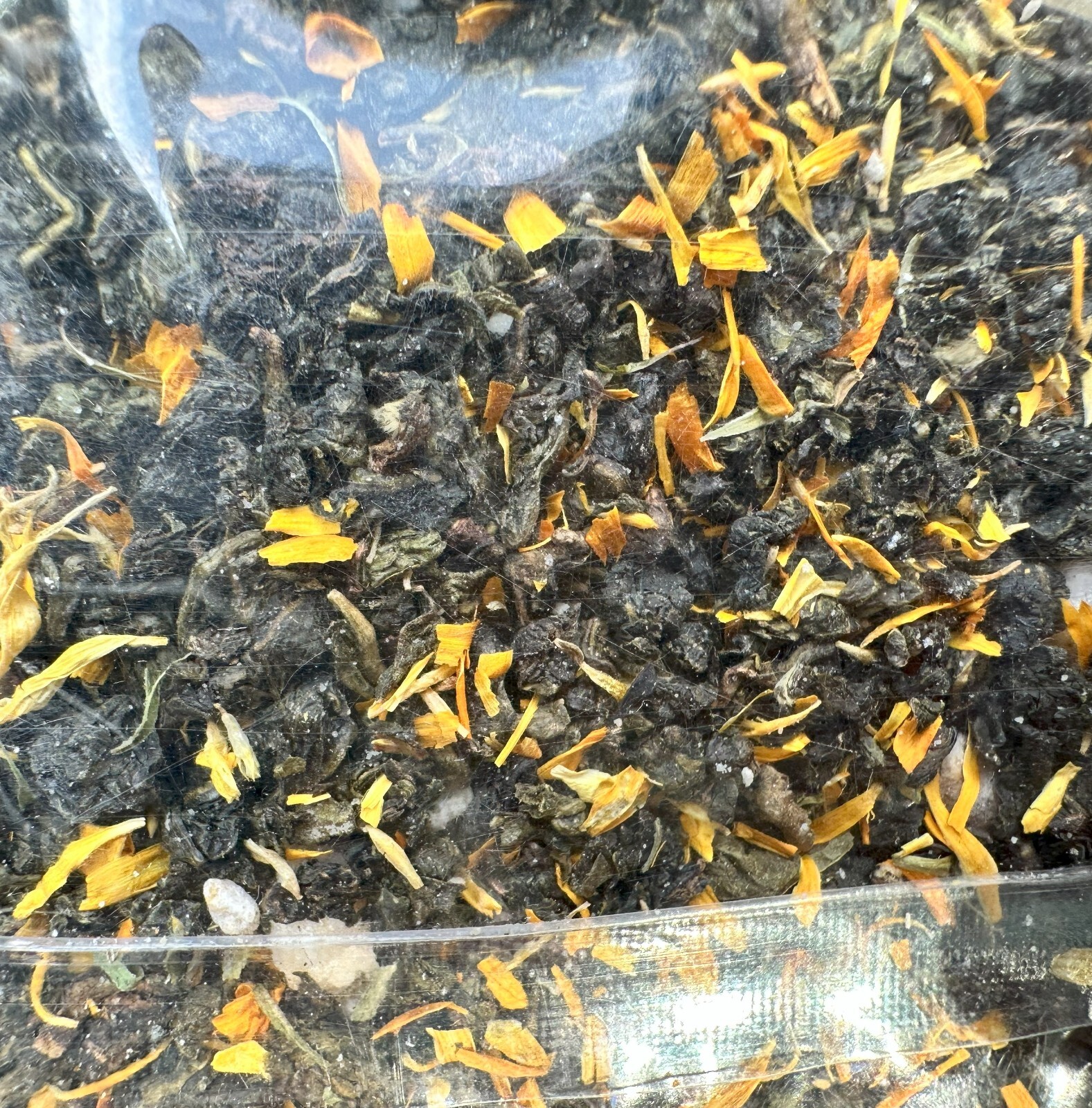 Oolong Peach Honeysuckle green tea – Herbal Loose Leaf Fusion Teas-4oz
