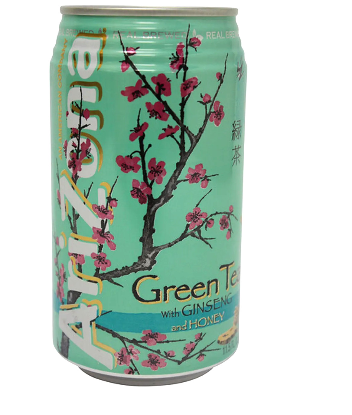 Arizona Green Tea With Ginseng & Honey 6 Pack 11.5oz Cans x1