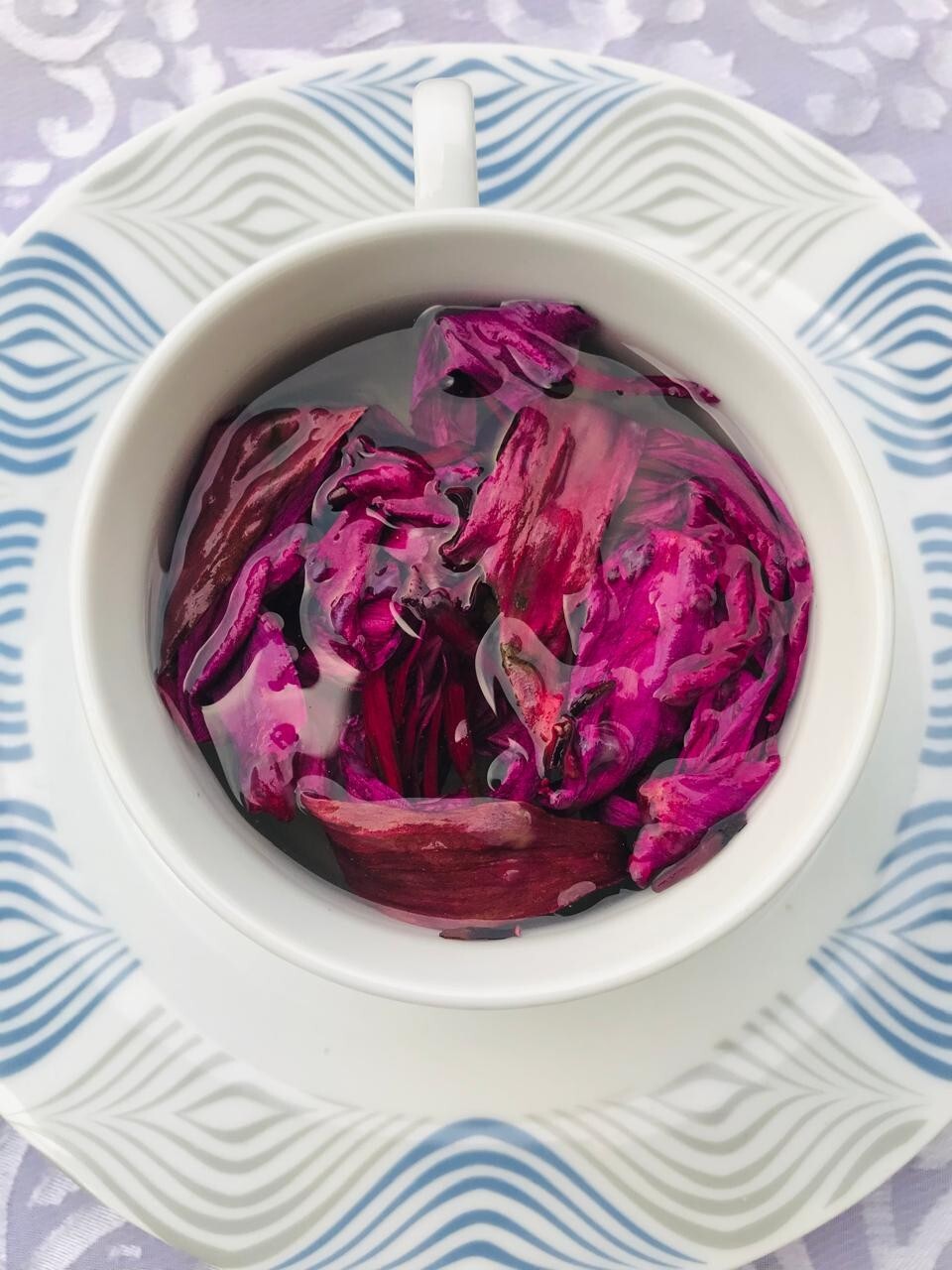 Dried Ceylon Red Lotus Flower Nelumbo Nucifera Pure Organic Hand Pick Herbal Tea