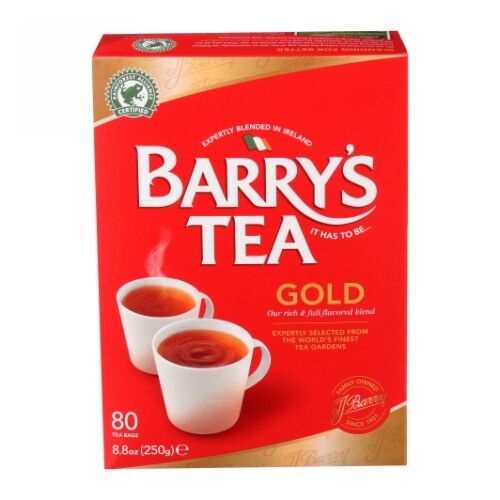 Gold Blend Tea 80 Count (Case of 6) By Barry’s