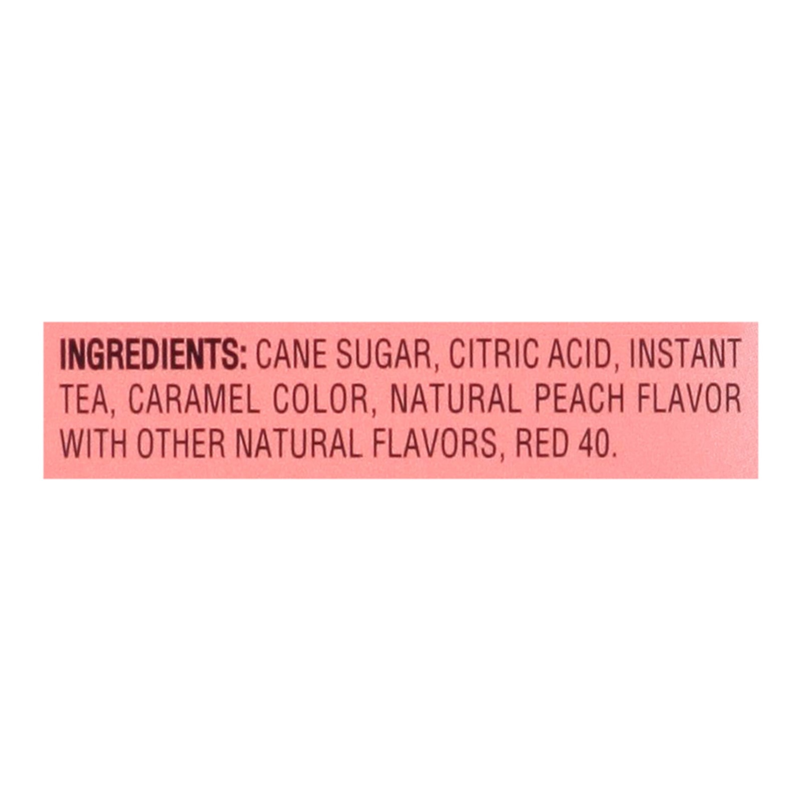 4C Natural Peach Iced Tea Mix, 66.1 oz (4lbs 2.1oz)