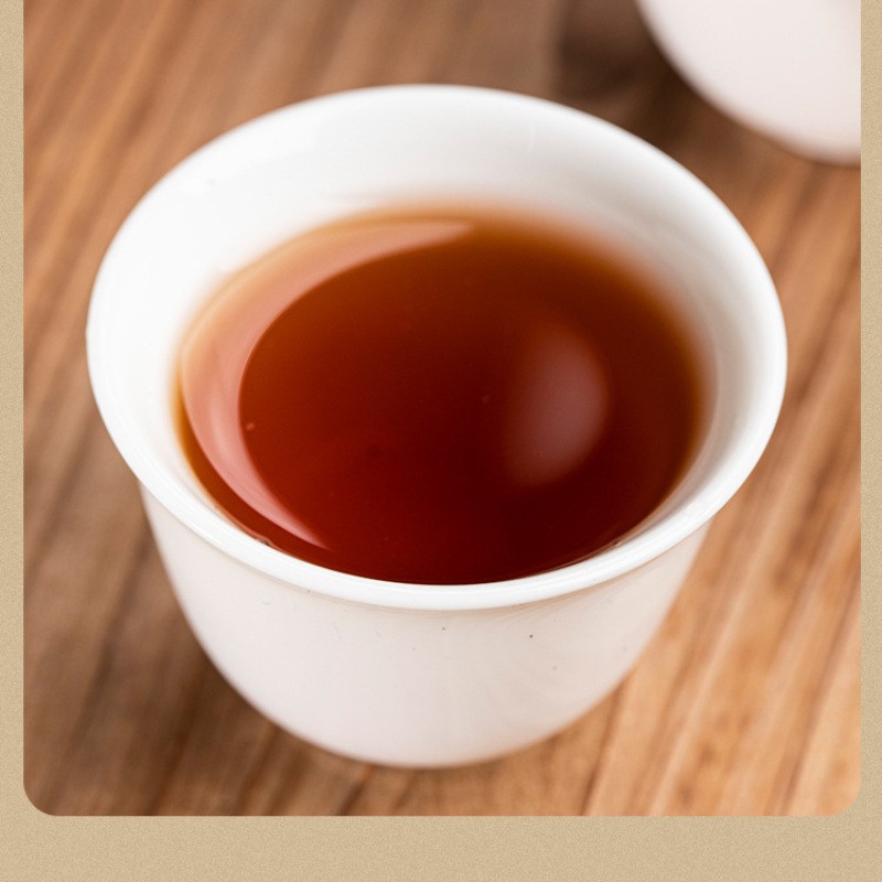 357g Wild Ancient Tea Tree Yunnan Pu Erh Ripe Tea Cake Qizi Cake Tea 2013