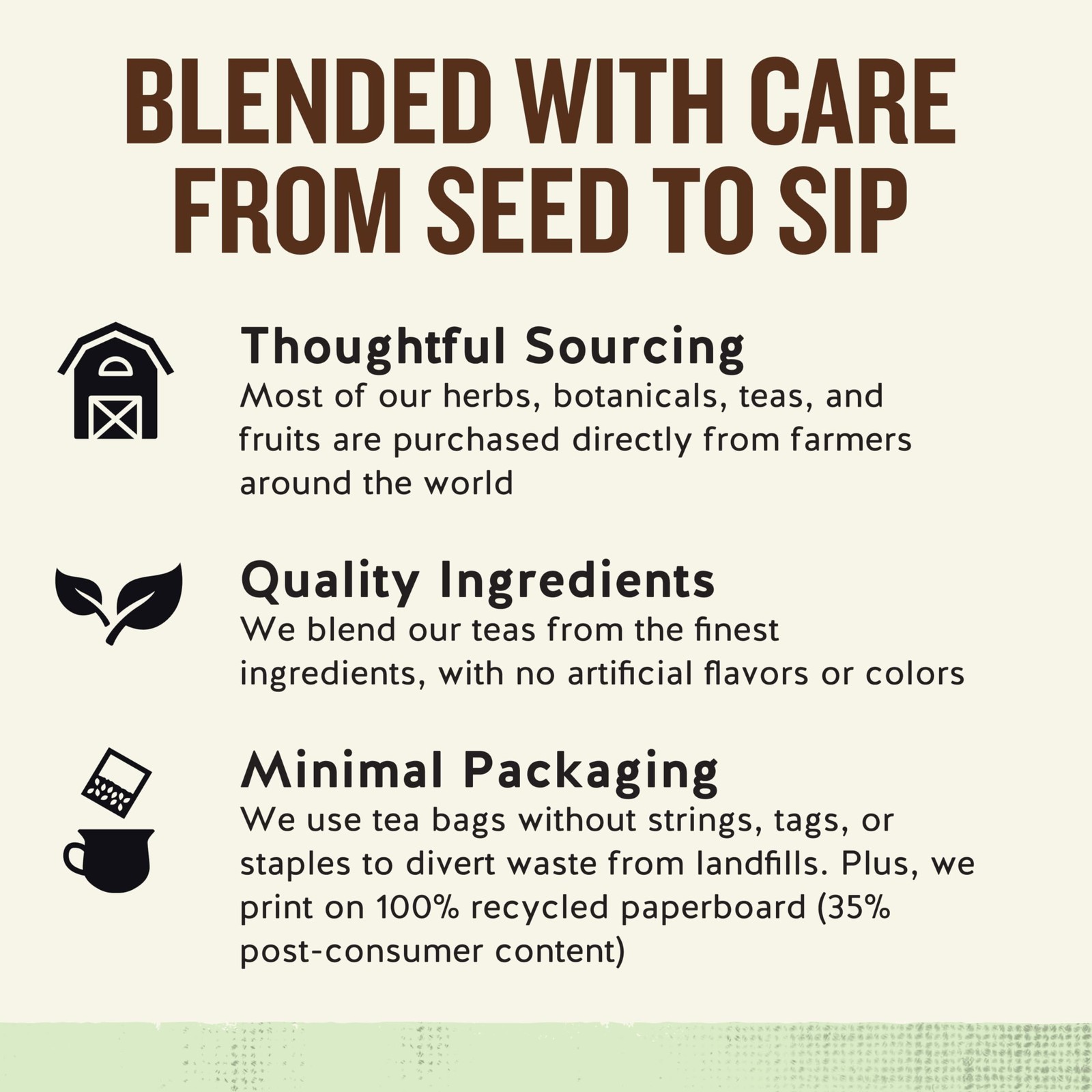 Herbal Tea Sampler Variety Pack, Caffeine Free, 18 Tea Bags Box