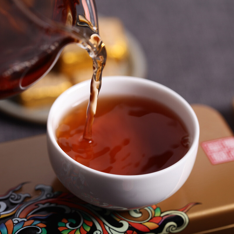Yunnan ‘Jia’ Word Mini Tea Ripe Pu’er Brick Made By 2003 Old Puer Shu Puerh Tea