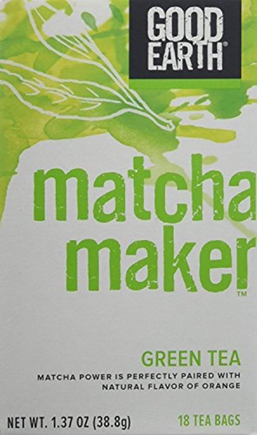 Good Earth Tea Matcha Maker, 18 Count (Pack of Assorted Flavor Names , Sizes