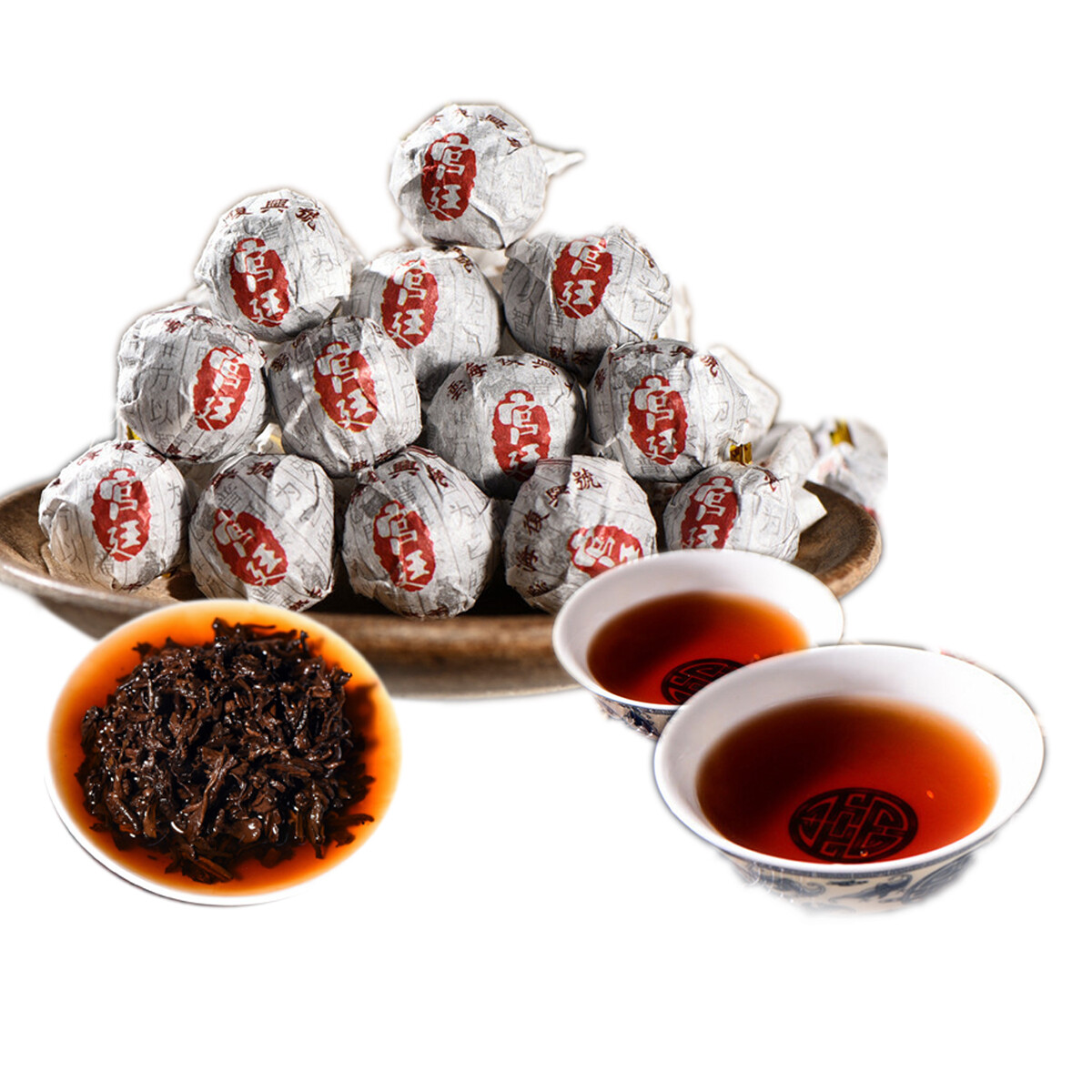 Ripe Pu Erh Tuo Tea Mini Dragon Ball Yunnan Black Tea Premium Aged Pu erh