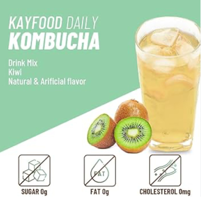 Kombucha Korean Kiwi Daily Fruit Tea Powder 5g x 20 Sachets
