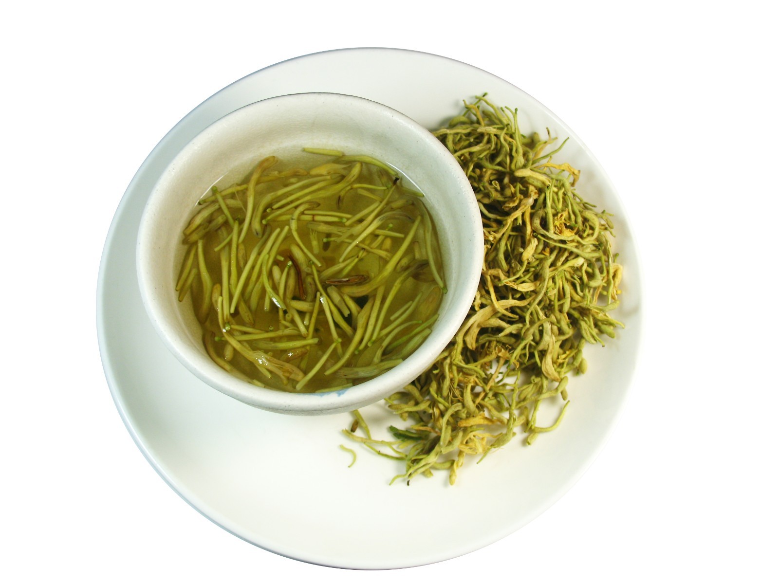 Traditional health herbs, Honey suckle dried herbal tea honeysuckle tea 2 oz