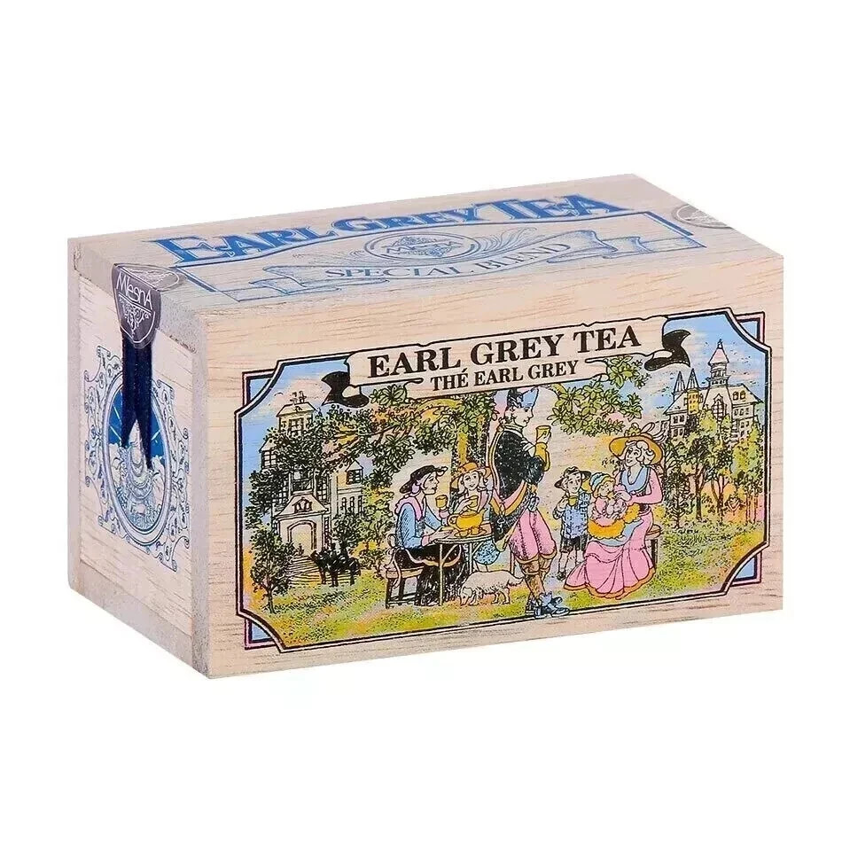 Mlesna Earl Gray Tea 100g Wooden Box