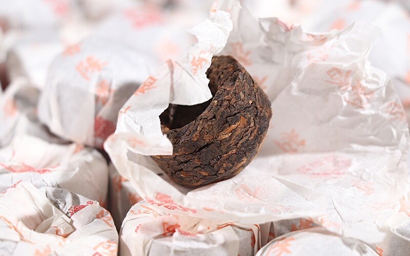 Haiwan Old Comrade CHEN XIANG Premium Mini Tuo Cha Puer Pu-erh Tea Ripe Pu’er