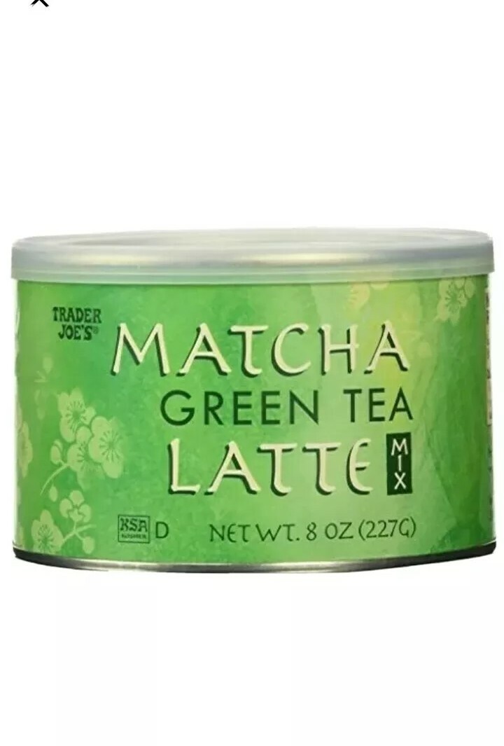 4 Pack Trader Joe’s Matcha Green Tea Latte Mix 8 OZ Each
