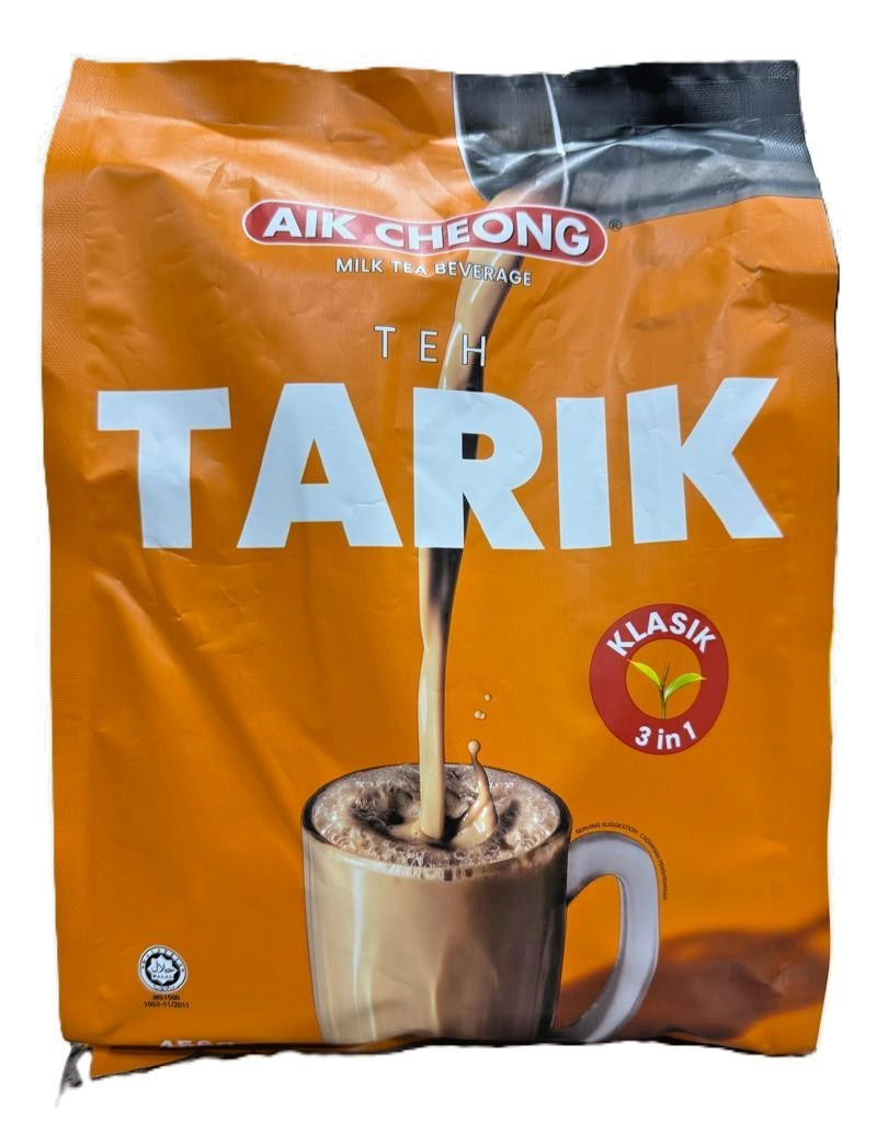 Aik Cheong Milk Tea Teh Tarik 3 in 1 Beverages Klasik 12’s x 38g – 1 Pack