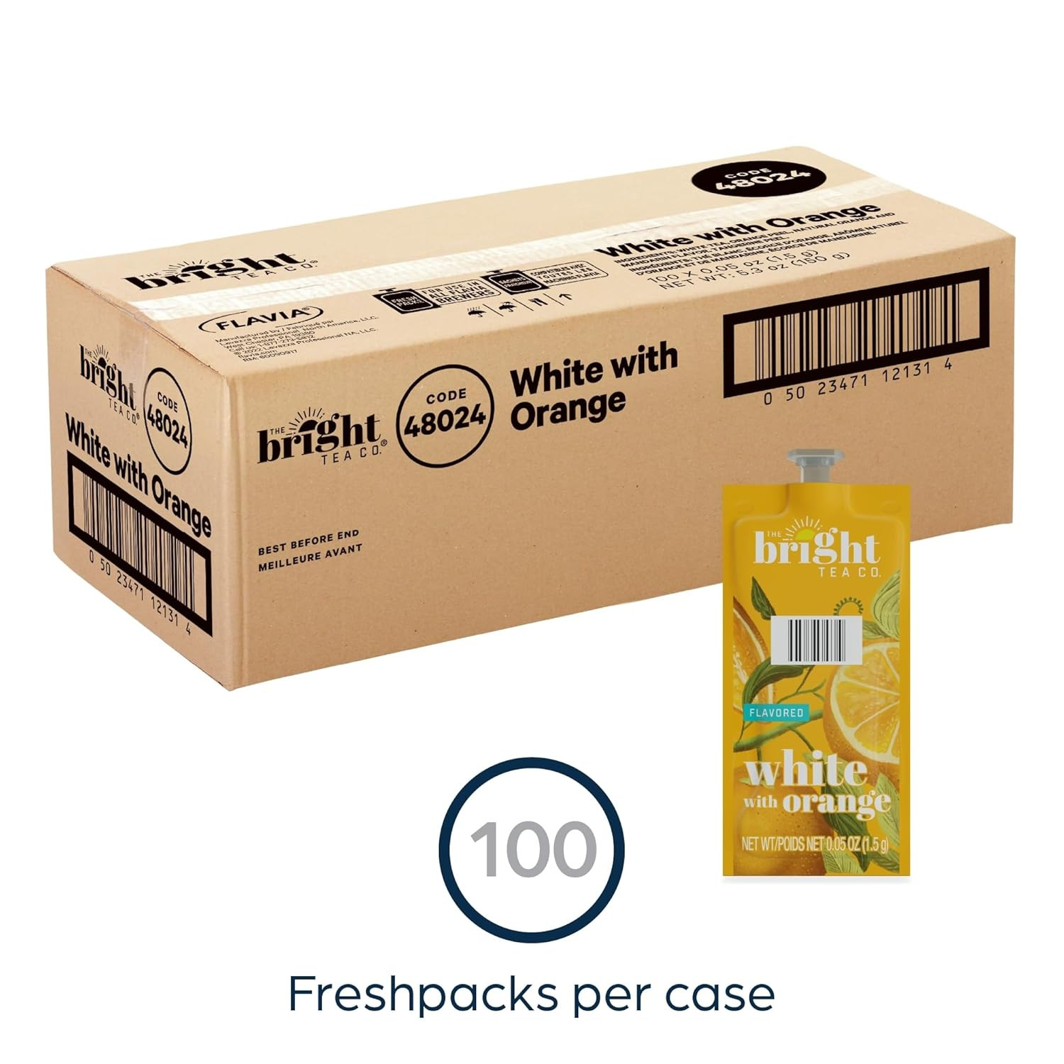 White & Orange Tea Freshpack – 2 Pack for Refreshing Moments