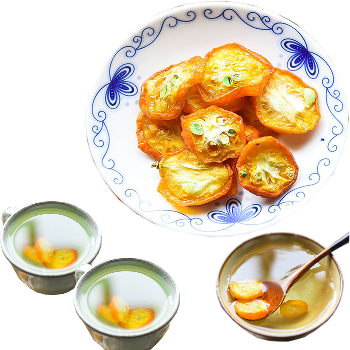 Kumquat Slice Tea Dried Fruit Herbal Tea Natural Appetite Support Healthy Drink