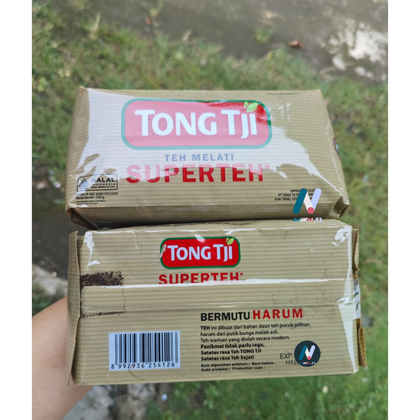TONG TJI Original Premium Jasmine Tea Indonesian Fragrance Legendary 2X 250g