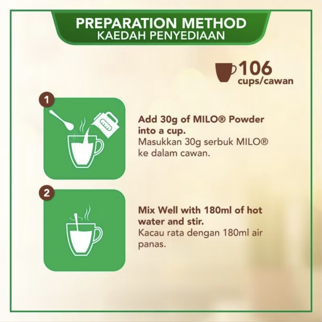 MILO MALAYSIA 3.2kg OPERATOR PACK