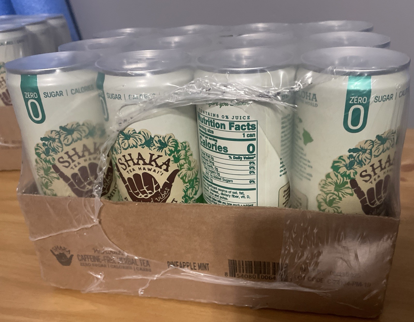 *Discontinued* Shaka Tea Hawaii Pineapple Mint 12 Pack Exp 5/13/25