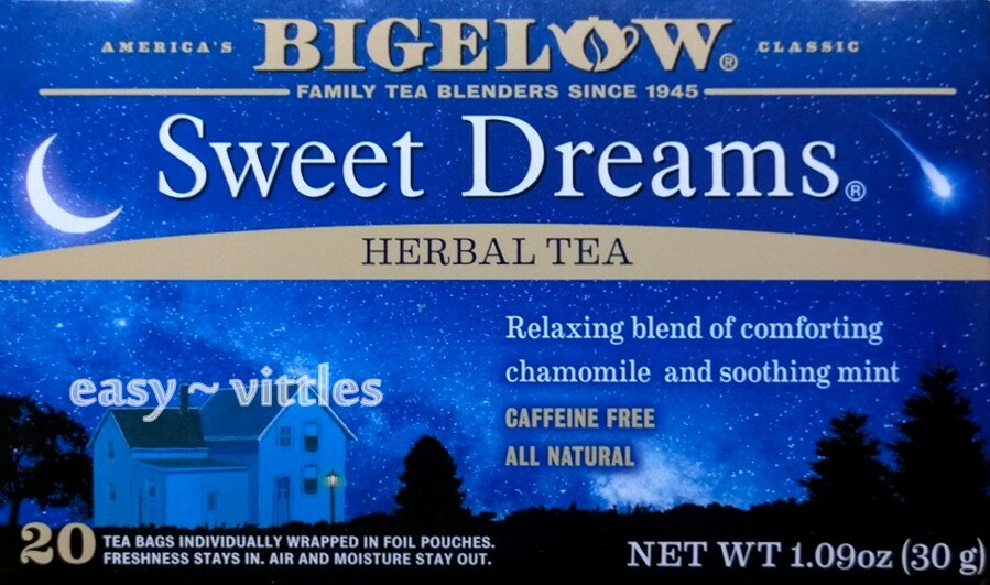 Bigelow Sweet Dreams Herbal Tea, 20 Count Box